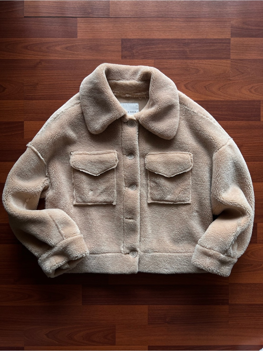 American Eagle Teddy Sherpa Jacket